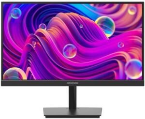 Hikvision DS-D5022F2-1V1 Monitor, 22" E-LED Display, FHD Resolution, Up to 75Hz Refresh Rate, 6.5ms Response Time, 16.7m Color Display, Black