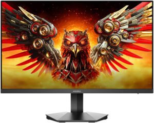 KOORUI G2711P Gaming Monitor, 27" IPS Display, 1080p Resolution, 200Hz Refresh Rate, MPRT 1ms Response time, 16.7M Color Depth, HDR 400, Black