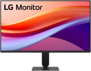 LG 27U411A-B Monitor, 27" IPS Display, FHD Display, 120Hz Refresh Rate, 1ms (MBR) Response Time, Motion Blur Reduction Technology, Dynamic Action Sync, Slim Stand, Black