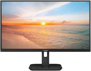 Philips 1000 Series Monitor, 22" VA Display, FHD Resolution, 120Hz Refresh Rate, 1ms (MPRT) Response Time, SmartImage, SmartContrast, EasyRead, Flicker-Free, LowBlue Mode