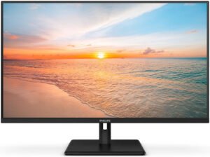 Philips 1000 Series Monitor, 32" VA Display, FHD Resolution, 100Hz Refresh Rate, 4ms (GtG) Response Time, 16.7m Color Display, Mega Infinity DCR Smart Contrast, Black