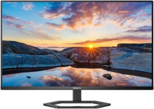 Philips 5000 Series Monitor, 32" VA Display, 4K UHD Resolution, 60Hz Refresh Rate, 4ms (GtG) Response Time, SmartImage Game Enhancement, Mega Infinity DCR SmartContrast, Black