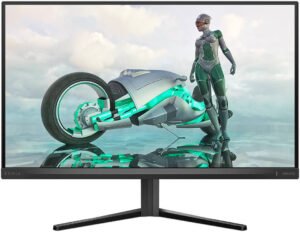 Philips Evnia 24M2N3200L Gaming Monitor, 24" IPS Display, FHD Resolution, 180Hz Refresh Rate, 0.5ms (Smart MBR) Response Time, Adaptive Sync, Mega Infinity DCR, SmartImage game, Black
