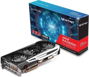 SAPPHIRE Nitro+ AMD Radeon RX 6800 XT OC Gaming Graphics Card, With 16GB GDDR6 RAM Size, 2360 MHz Clock Speed, 4608 Stream Processor, 256 Bit, 16 Gbps Speed, Displayport