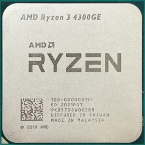 AMD RYZEN 3 4300GE Quad-Core 4-Core 8-Threads (Max Boost 4.0 GHz)