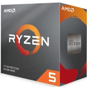 AMD Ryzen 5 3600 3rd Gen, AM4, Zen 2, 6 Core, 12 Thread, 3.6GHz, 4.2GHz Turbo, 32MB L3, PCIe 4.0, 65W, CPU, with Wraith Stealth Cooler