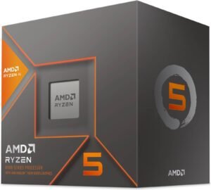 AMD Ryzen 5 8600G 4.3GHz AM5 Desktop Processor, 6 Cores & 12 Threads, 5GHz Max Boost Clock, 6MB L2 & 16MB L3 Cache, AMD Radeon 760M, Dual CH DDR5-5200 Slots 256 GB Max Memory