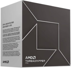 AMD Ryzen Threadripper PRO 7965WX 4.2 GHz sTR5 Processor, 24 Cores & 48 Threads, 5.3 GHz MaxTurbo Frequency, 128MB L3 Cache, 8-CH DDR5 ECC Memory, Up to 5200MT/s, Zen 4 Arc