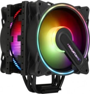 Abkon Core T404B Dual SYNC Cooler with 4 Continuous Direct Heatpipes 120mm