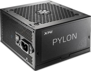 Adata XPG Pylon 550W 80 Plus Bronze Power Supply, 120mm FDB Fan, +12V Rail System, Japanese Capacitor, DC to DC Converters