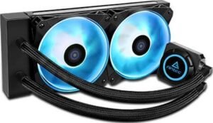 Antec Kuhler H2O K240 RGB AIO Cooler, 240mm RGB Fan, Copper Heatsink, 240mm Aluminium Radiator, Intel/AMD All in One CPU Cooler