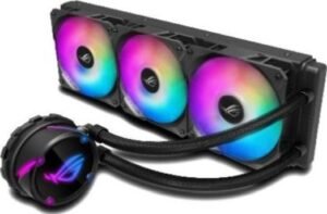 Asus ROG STRIX LC360, RGB 360mm Liquid CPU Cooler, Addressable RGB, 3 x PWM Fan