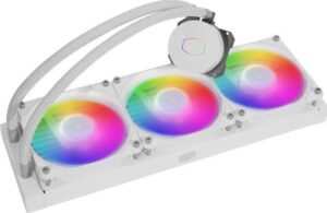 Cooler Master ML360L V2 ARGB White Liquid Cooler, 4-Pin PWM, 12VDC