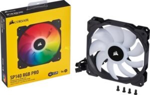 Corsair ICUE SP140 RGB Pro Performance, 140MM Single fan