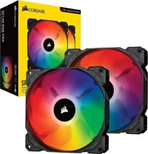 Corsair ICUE SP140 RGB Pro Performance, 2x140MM Dual fan + NODE