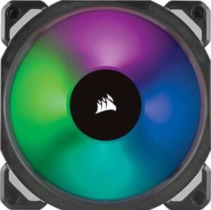 Corsair ML120 PRO RGB LED 120MM PWM Premium Magnetic Levitation Fan - Single Pack