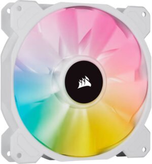 Corsair iCUE SP140 Single Fan, RGB ELITE Performance, 140mm PWM, Wireless PC Case Fan 14cm