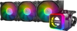 Cougar Helor (360) CPU Liquid Cooling with Addressable RGB, Core Box v2 and a Remote Controller