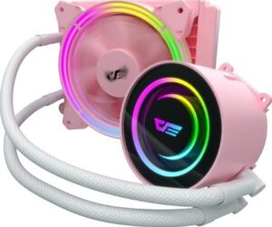 DarkFlash SYMPHONY TR120 AIO 120mm Liquid CPU Cooler - Pink