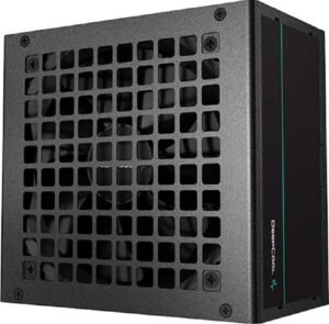 Deepcool PF450 450 Watt Power Supply Unit, 80 Plus Standard, 120mm Fan Size, Hypro Bearing, Active PFC + Double Tube Forward, ATX12V V2.4, Taiwan Bulk Capacitor