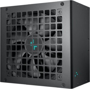 Deepcool PL550D 80 PLUS Bronze Non-Modular Power Supply, 550W Power, ATX12V V3.0, Hydro Bearing 120mm Fan, Chinese Electrolytic Capacitors, Active PFC + DC to DC, Black