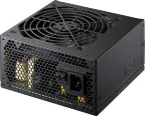 FSP Raider 2 RA2-650 650W Power Supply Unit, 80 Plus Silver Certified, Efficiency ≧ 88%,120mm Quiet Fan, Active PFC, Single +12V Rail Design, ATX12V & EPS12V Standards