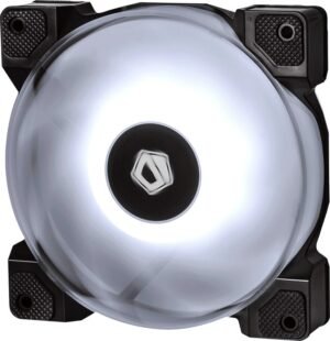 ID-COOLING DF-12025-RGB 3pcs RGB Fan Pack, RGB Sync with Asus/MSI/Gigabyte motherboards, 2Ball Bearing, High Static Pressure,RGB Remote Control Included,Big Airflow 120mm PWM Controlled Fan,56.5CFM