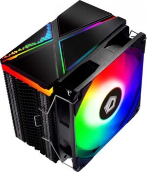 ID-COOLING SE-234-ARGB CPU Cooler AM4 CPU Cooler 5V Addressable RGB Cooler 4 Heatpipes CPU Air Cooler 120mm PWM Fan, Intel/AMD