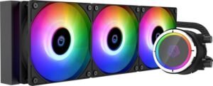 ID-COOLING ZOOMFLOW 360X ARGB CPU Water Cooler 5V Addressable RGB AIO Cooler 360mm CPU Liquid Cooler 3X120mm RGB Fan