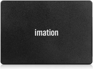 Imation C321 SATA III 2.5" Internal SSD, 1TB Capacity, SATA III (6 Gb/s) Interface, 3D NAND Type, Up to 550 MB/s Sequential Read & Up to 500 MB/s Sequential Write, Black
