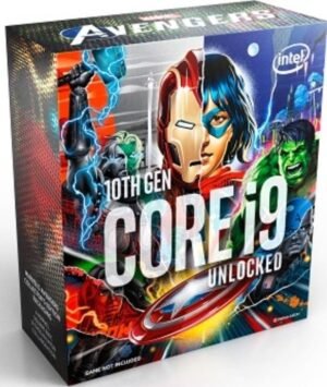 Intel CPU Desktop Core i9-10850K 3.6GHz Ten-Core LGA1200 Processor I Marvel Avengers Special Edition