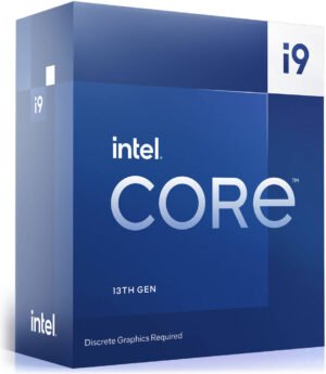 Intel Core Core i9-13900F Raptor Lake Desktop Processor, 13th Gen LGA 1700, 24 Cores, 32 Threads, Up to 5.6 GHz, 68MB Cache, 128 GB MAX Memory Support, DDR4 3200 / DDR5 5600
