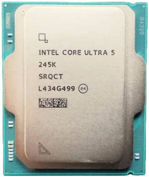 Intel Core Ultra 5 245K 4.2 GHz LGA 1851 Processor, Intel Graphics, 14-Cores & 14-Threads, 26 MB Cache, 5.2 GHz Max Turbo Frequency, Dual Channel DDR5, 192GB Max Memory Size, Tray