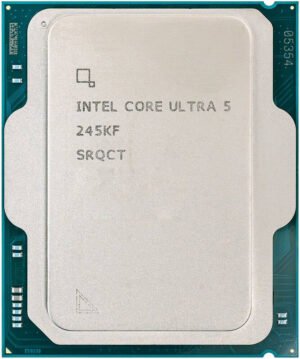Intel Core Ultra 5 245KF 4.2 GHz LGA 1851 Processor, 14-Cores & 14-Threads, 26 MB Cache, 5.2 GHz Max Turbo Frequency, Dual Channel DDR5 Memory, 192GB Max Memory Size, Tray