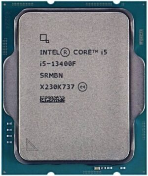 Intel Core i5 13400F Raptor Lake Desktop Processor, 13th Gen LGA 1700, 10-Core, 16 Threads, 44MB Cache, Up to 4.6GHz, 128 GB Max Memory, DDR5 5600 Memory
