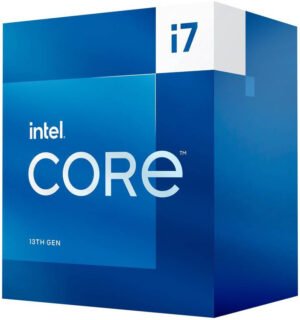 Intel Core i7 13700 Raptor Lake Desktop Processor, 13th Gen LGA 1700, 16-Core, 24 Threads, 54MB Cache, Up to 2.1GHz, 128 GB Max Memory, Intel UHD Graphics 770, DDR5 - 5600 Memory