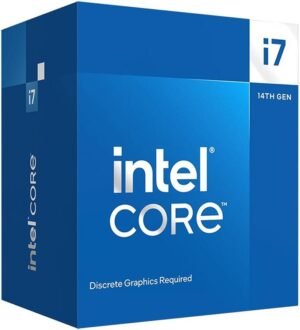 Intel Core i7-14700F 2.1GHz LGA 1700 Desktop Processor, 20 Cores & 28 Threads, 5.4 GHz Max Turbo Boost, 33MB Cache