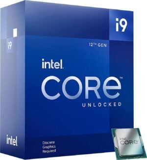 Intel Core i9-12900KF Alder Lake-S Desktop Processor, 3.20 GHz, Socket 1700, 16 CPU Cores, 24 Threads for Multitasking, Cache 30 MB
