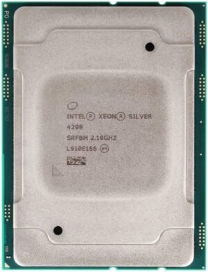 Intel DL380 Gen10 Xeon-S 4208 Processor Kit, 8-Core, 2.10GHz, Max Memory 1 TB, 11MB L3 Cache, 14 nm Process Technology, 85 W Thermal Design, Silver