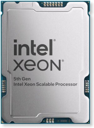 Intel Xeon Platinum 5th Gen 8580 2 0 GHz Processor, 60 Cores 120 Threads, Socket 4677 Up to 4 0 GHz Max Turbo Speed, 300 MB Cache, 8CH DDR5 - 5600 with 4TB Max Memory