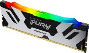 Kingston FURY Renegade RGB 48GB DDR5 Desktop Memory, CL38 CAS Latency, 6000MT/s Speed, Non-ECC DIMM, 288-Pin, 1.4 Voltage, Intel XMP 3.0 Support