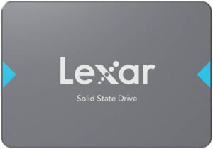 Lexar NQ100 2.5" SATA III (6Gb/s) Internal SSD, 1TB Capacity, Up to 550 MB/s Sequential Read, 6 Cache Size, Shock & Vibration-resistant