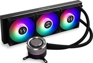 Lian Li Galahad 360 AIO ARGB Liquid CPU Cooler, 360mm Radiator, 4-PIN Fan Power