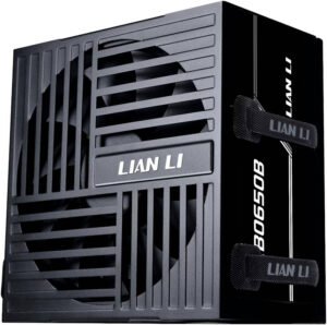 Lian Li RB Series 650W 80 PLUS Bronze ATX 3.1 Power Supply, Non Modular PSU with 135mm HYB Fan, Black