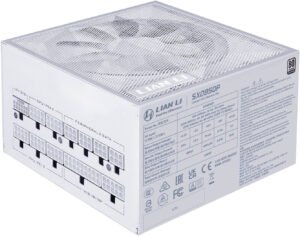 Lian Li SX Platinum 80 PLUS Platinum Fully-Modular ATX 3.1 Power Supply, 850W, 120mm FDB Fan, White