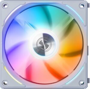 Lian Li UNI FAN AL120 Digital Addressable RGB 120 Fan, Single Pack, White