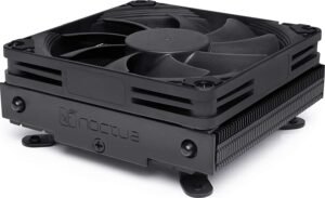 Noctua NH-L9i Chromax.Black, Low-Profile CPU Cooler for Intel LGA115X - Black