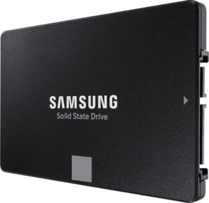 Samsung 870 EVO 1TB 2.5 Inch SATA III Internal SSD, Up to 560 MB/s Seq Read & 530 MB/s Seq Write Speed, V-NAND Technology, 1GB LPDDR4 Cache, MKX Controller, 1.5 M Hrs. MTBF, Black
