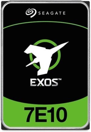 Seagate Exos 7E10 8TB Hard Drive, 512E/4kn SAS, 7200rpm, 256MB Cache, 255 MB/s Maximum Sustained Transfer Rate, 3.5" Form Factor