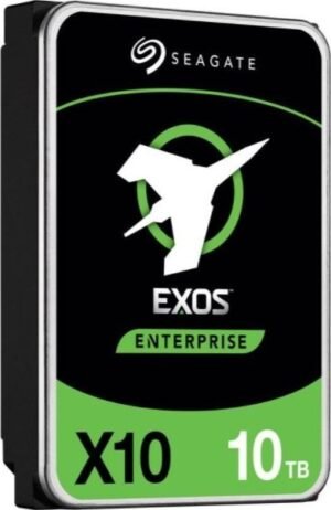 Seagate Exos X10 10TB (Helium) 7200 RPM SAS 12Gb/s 256MB Cache Standard Model 512e 3.5'' Internal Hard Drive